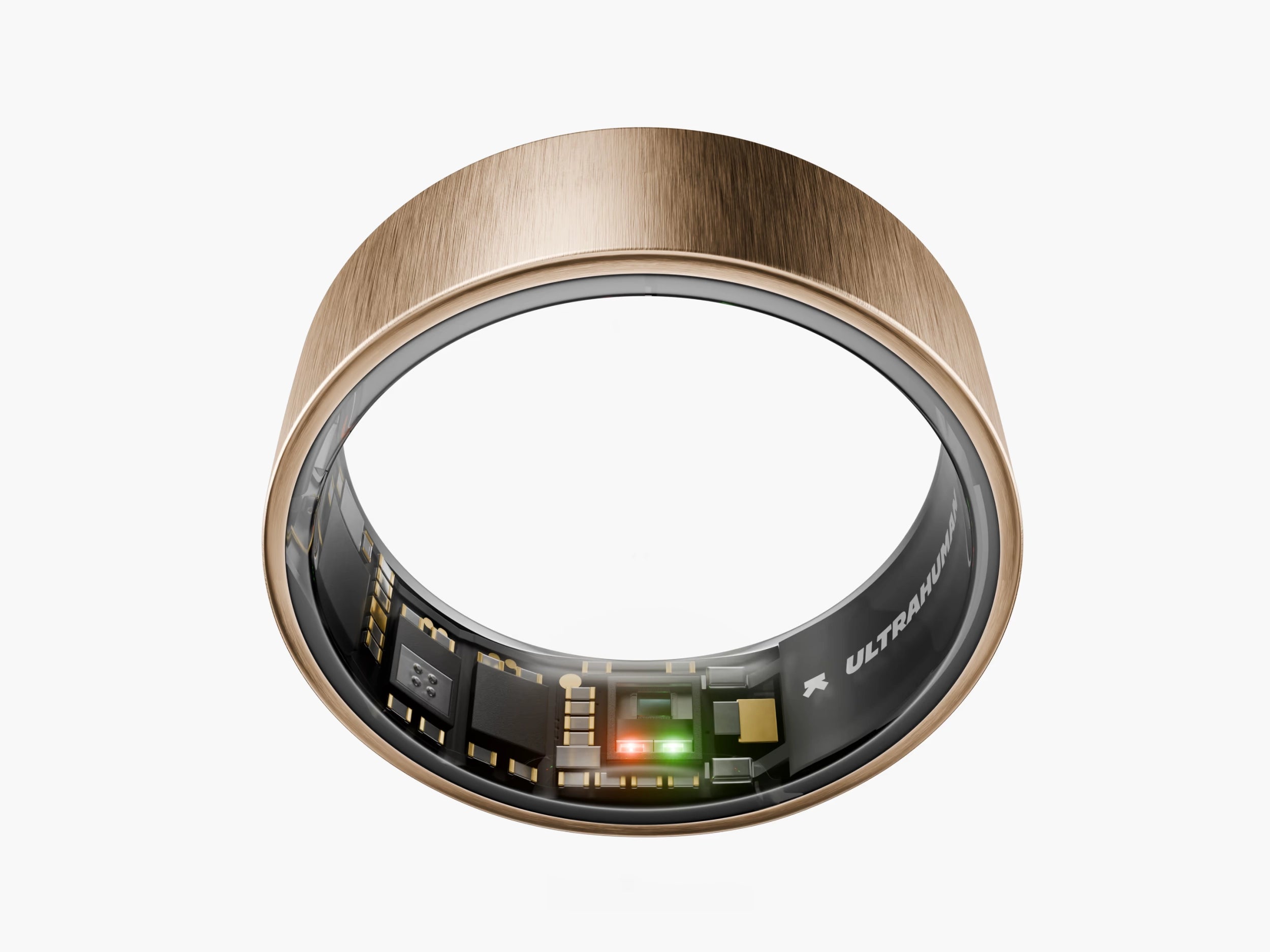 Ultrahuman Ring Air, Brushed Rose Gold, Size 5