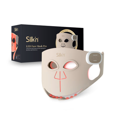 Silk'n Maska LED na twarz PRO – beżowa