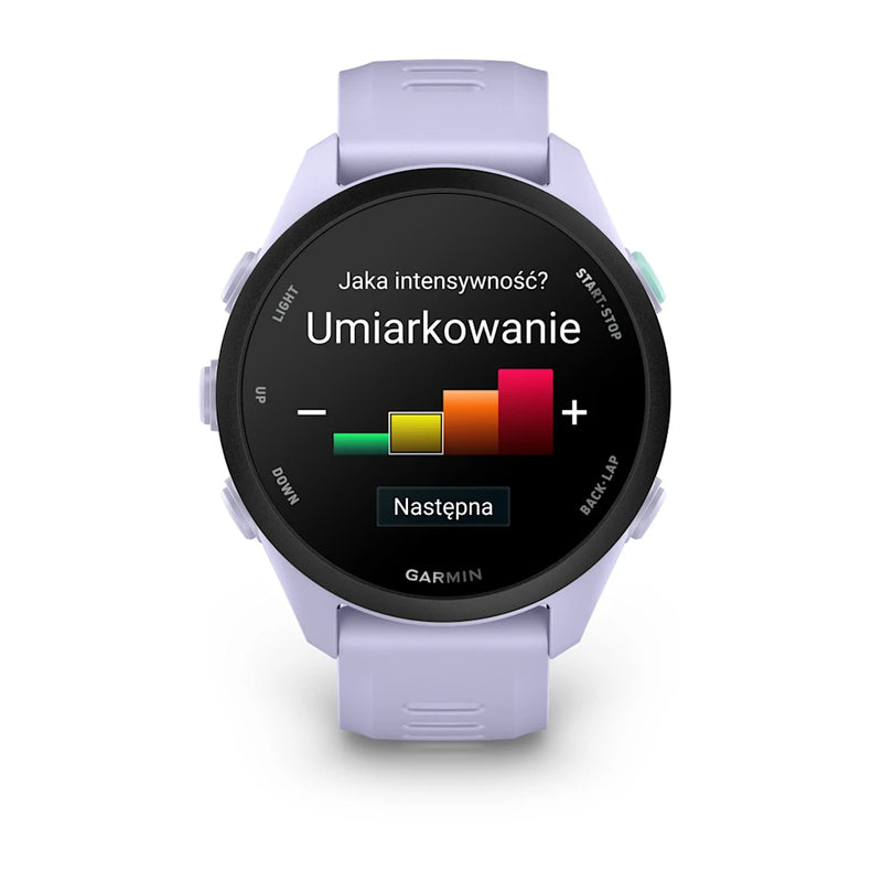 Garmin Forerunner 70 – Cool Lavender z paskiem silikonowym