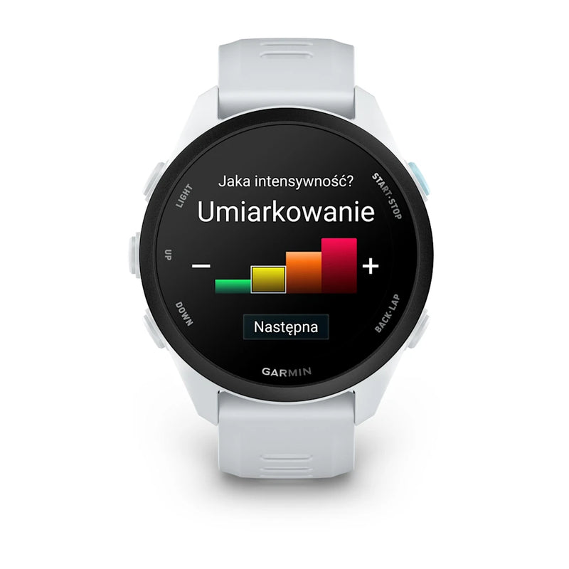 Garmin Forerunner 70 – Whitestone z paskiem silikonowym