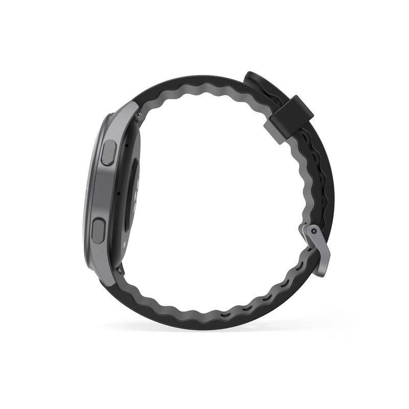 Hama Smartwatch 7010 – Antracytowy/Czarny pasek silikonowy - OUTLET
