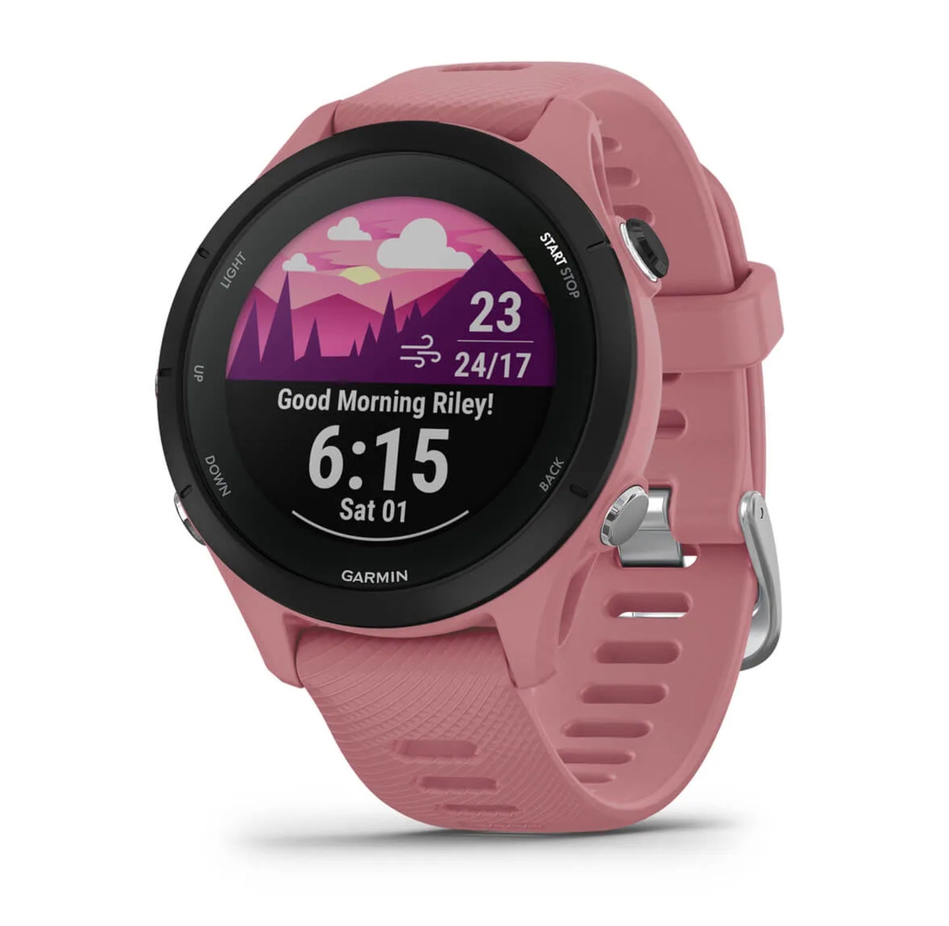 Garmin Forerunner® 255S zegarek do biegania damski - różowy