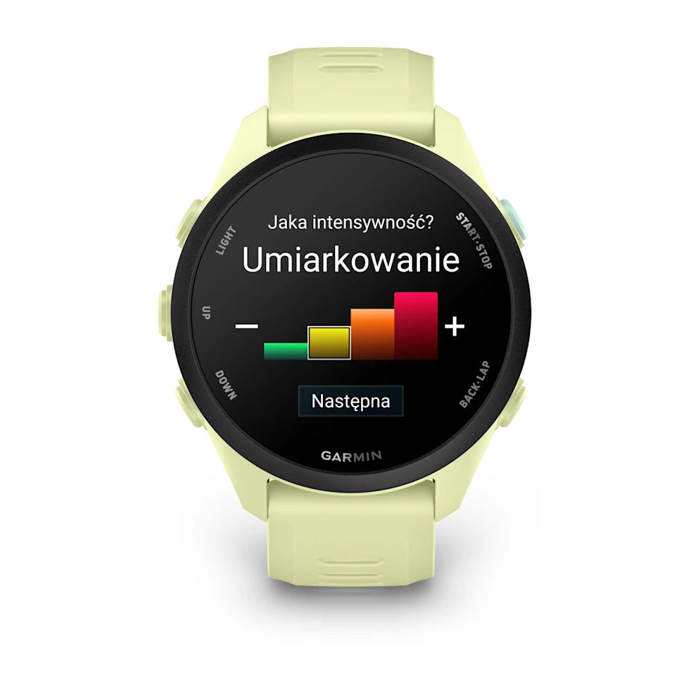 Garmin Forerunner 70 – Citron z paskiem silikonowym