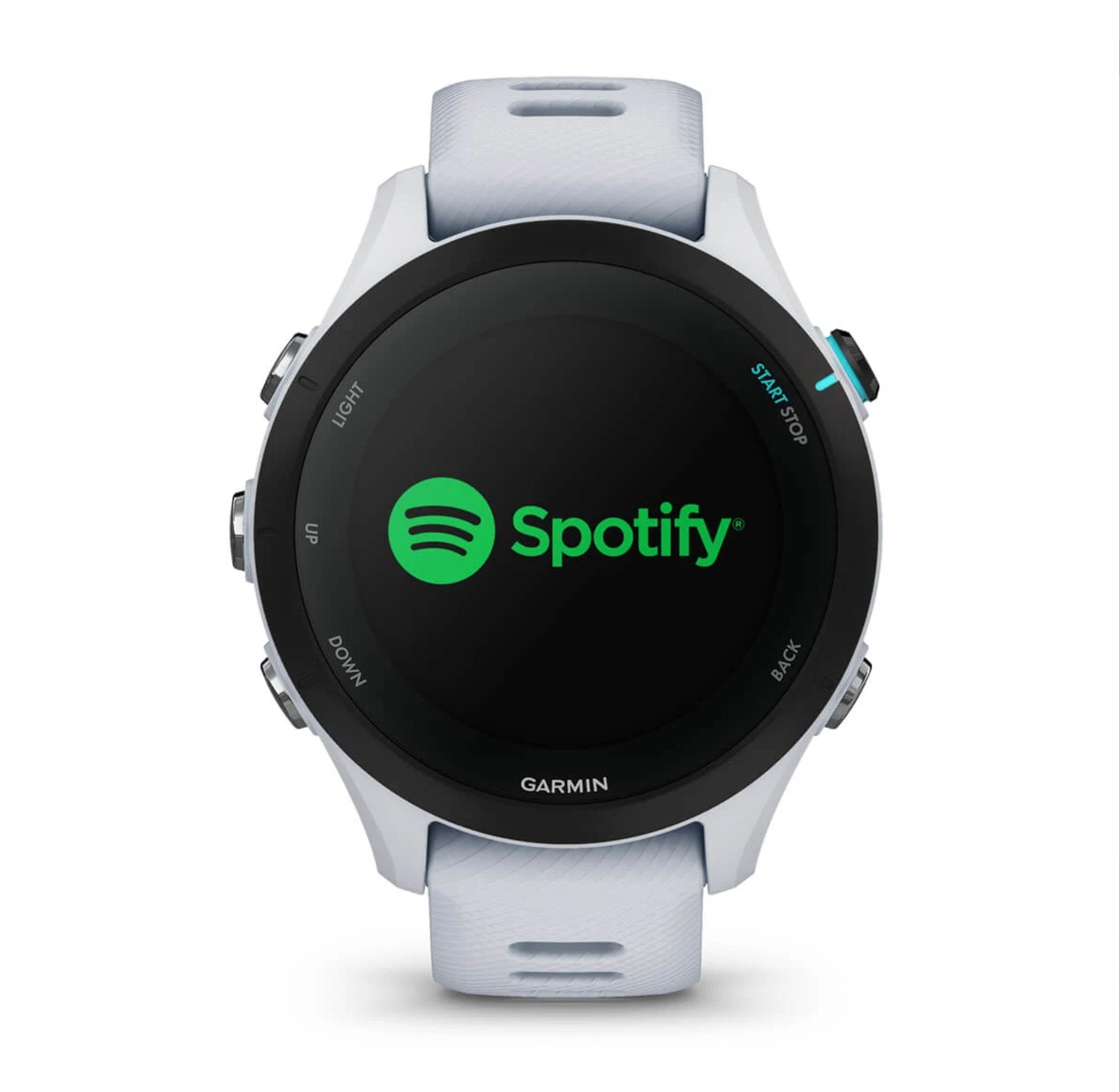 Garmin Forerunner 255S Music Mleczny kwarc smartwatch do biegania