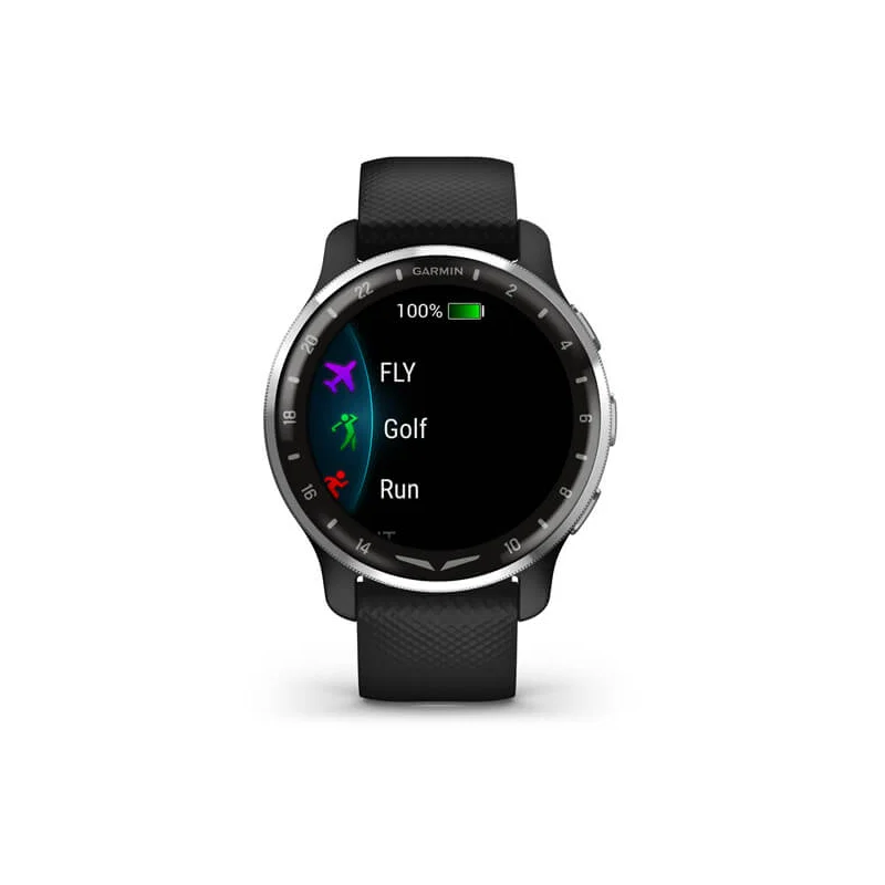 Garmin D2 Air X10 – Smartwatch dla pilotów, czarny pasek - OUTLET