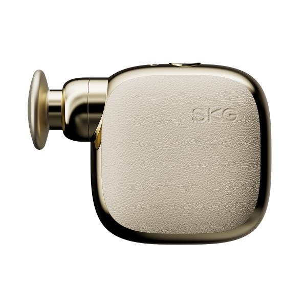 SKG FS300 Pocket – pistolet do masażu, Bialo-złoty