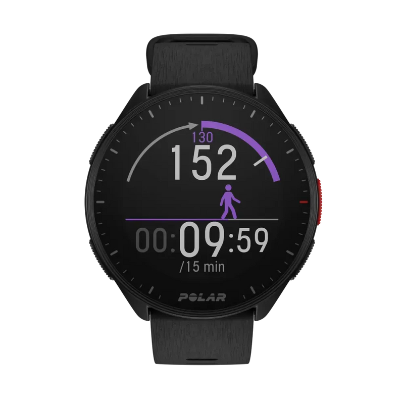 Polar Pacer czarny S-L smartwatch