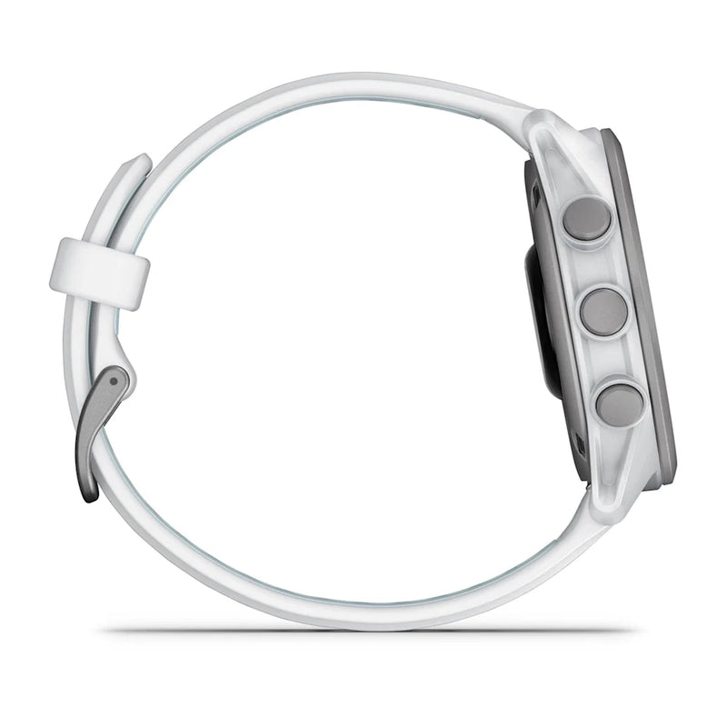 Garmin Forerunner 170 – Whitestone / Cloud Blue z paskiem w kolorze Whitestone / Cloud Blue
