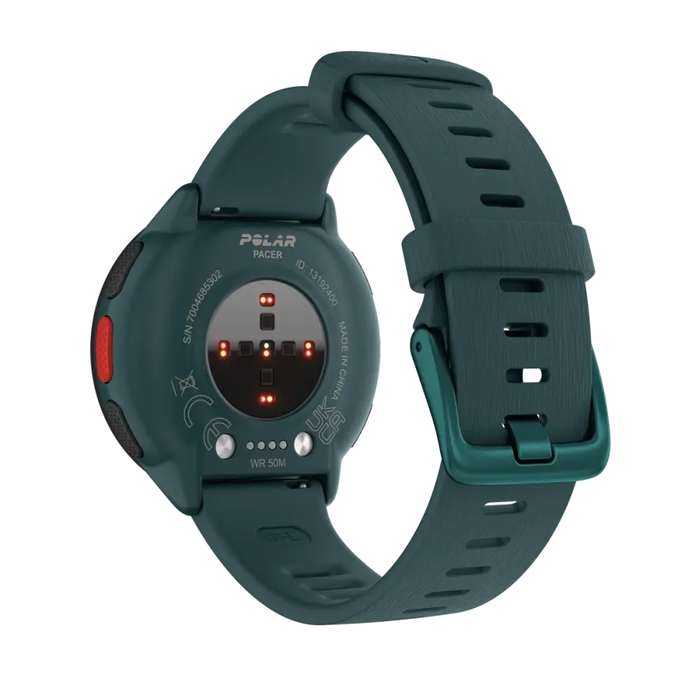 Polar Pacer cyraneczkowy (zielony) smartwatch