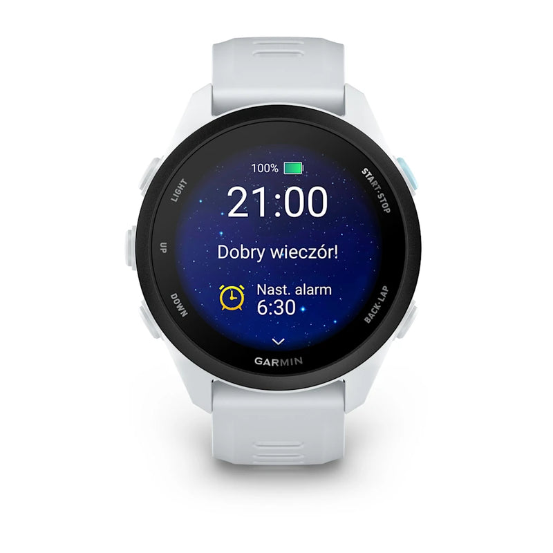 Garmin Forerunner 70 – Whitestone z paskiem silikonowym