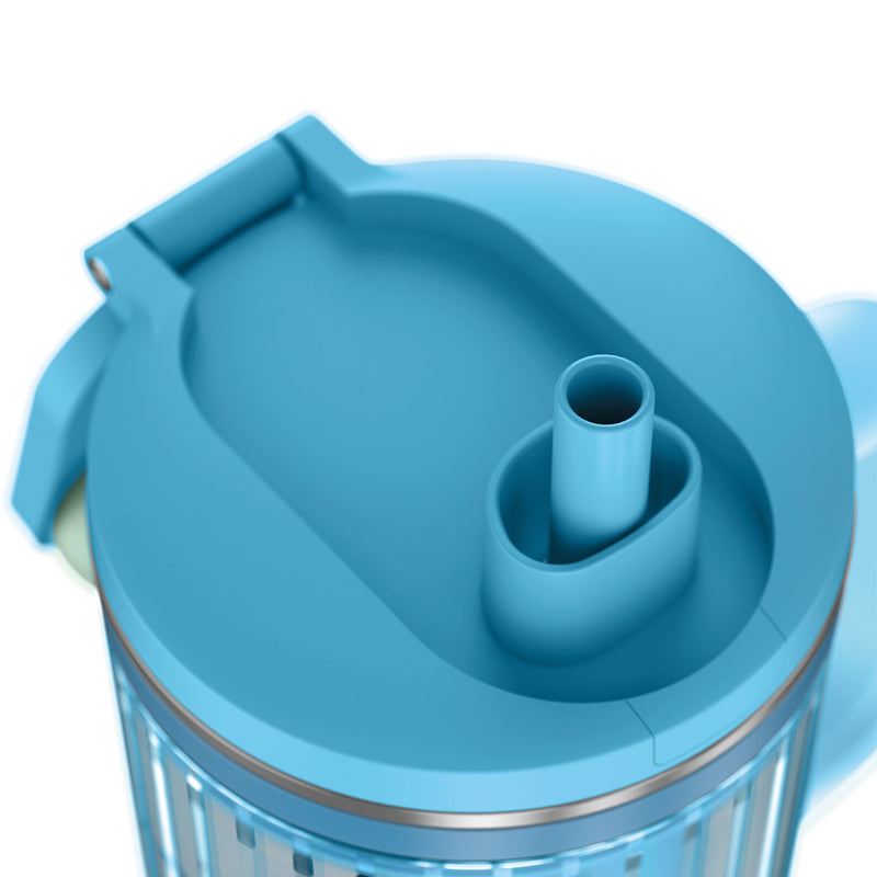 Ninja BlendBoss DB351EUBL - Blender kielichowy, 0,65 l, Niebieski
