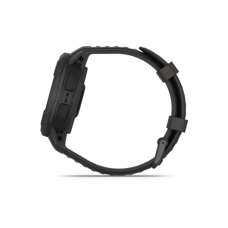 Garmin Instinct Crossover Solar - Zegarek hybrydowy z analogowymi wskazówkami, Grafitowy - OUTLET