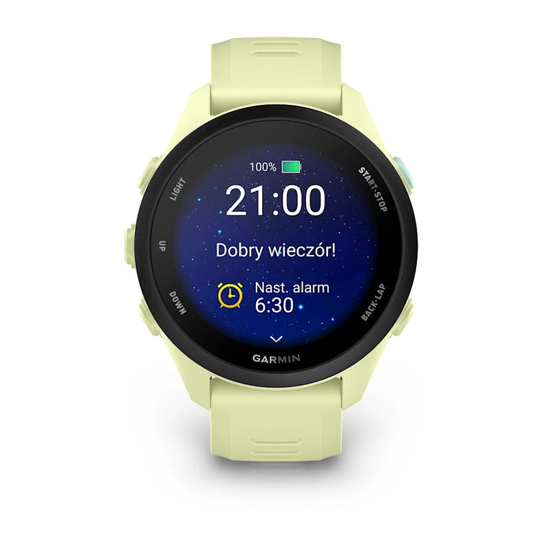 Garmin Forerunner 70 – Citron z paskiem silikonowym