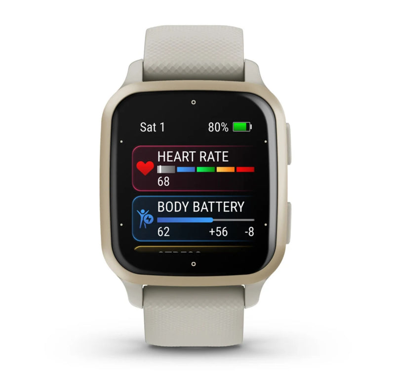Zegarek Garmin Venu® Sq 2 Music elegancki smartwatch damski