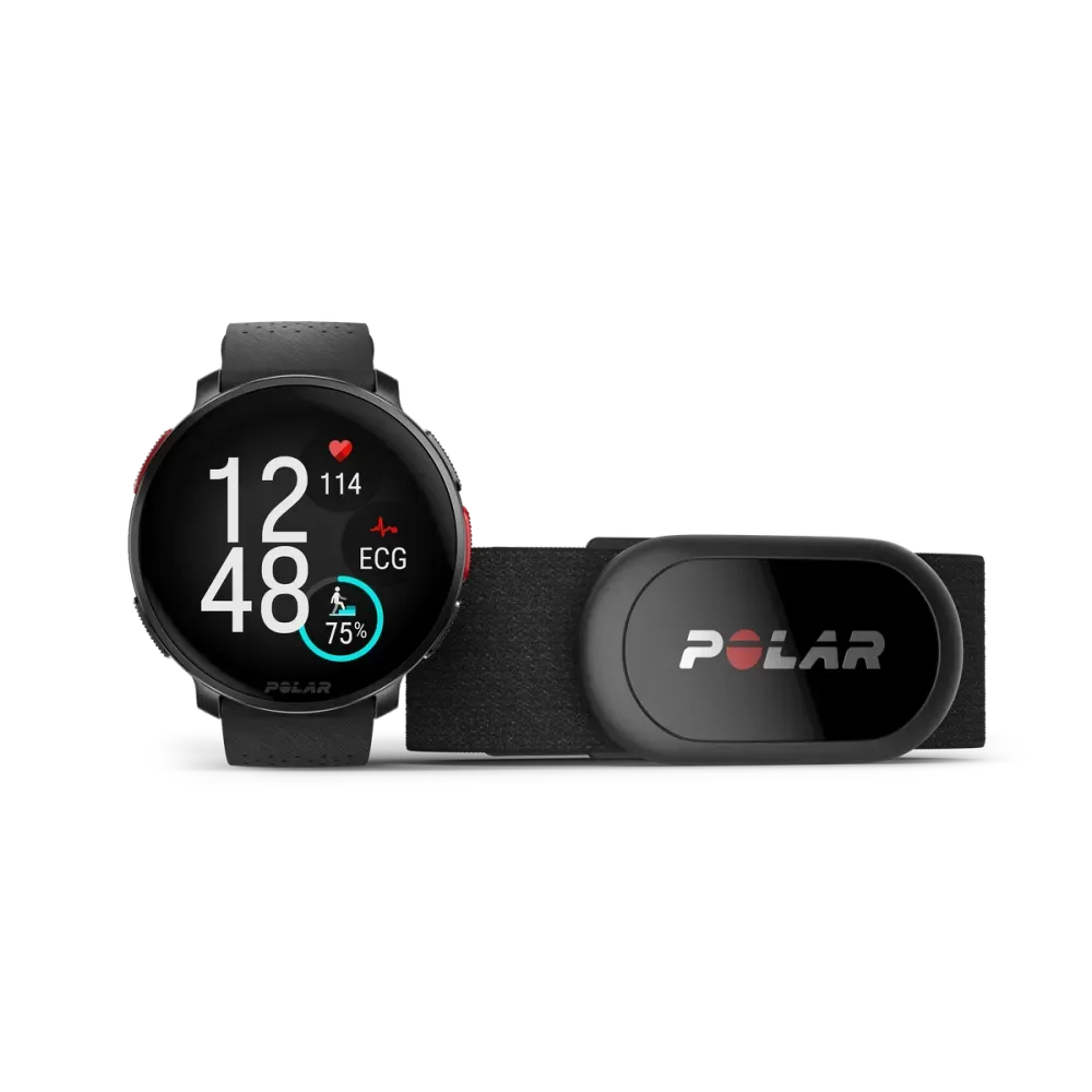 Polar Vantage V3 H10 czarno-czarny smartwatch