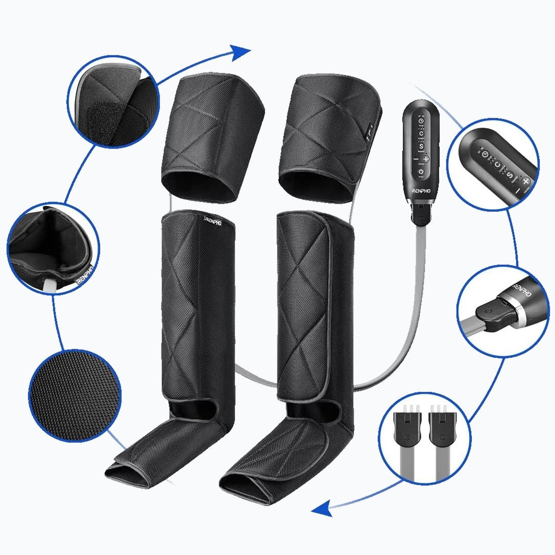Renpho masażer kompresyjny do stóp i łydek ALM079H