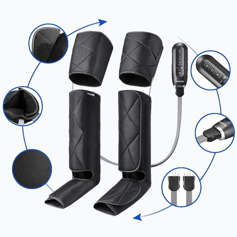 Renpho masażer kompresyjny do stóp i łydek ALM079H