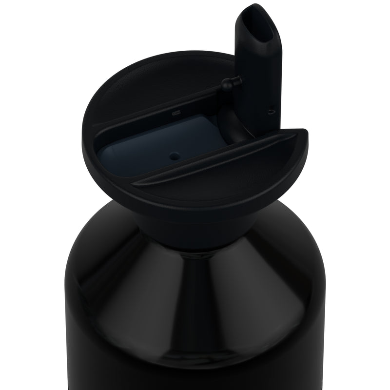 Dopper Ustnik słomka do butelki Flip Straw Czarny