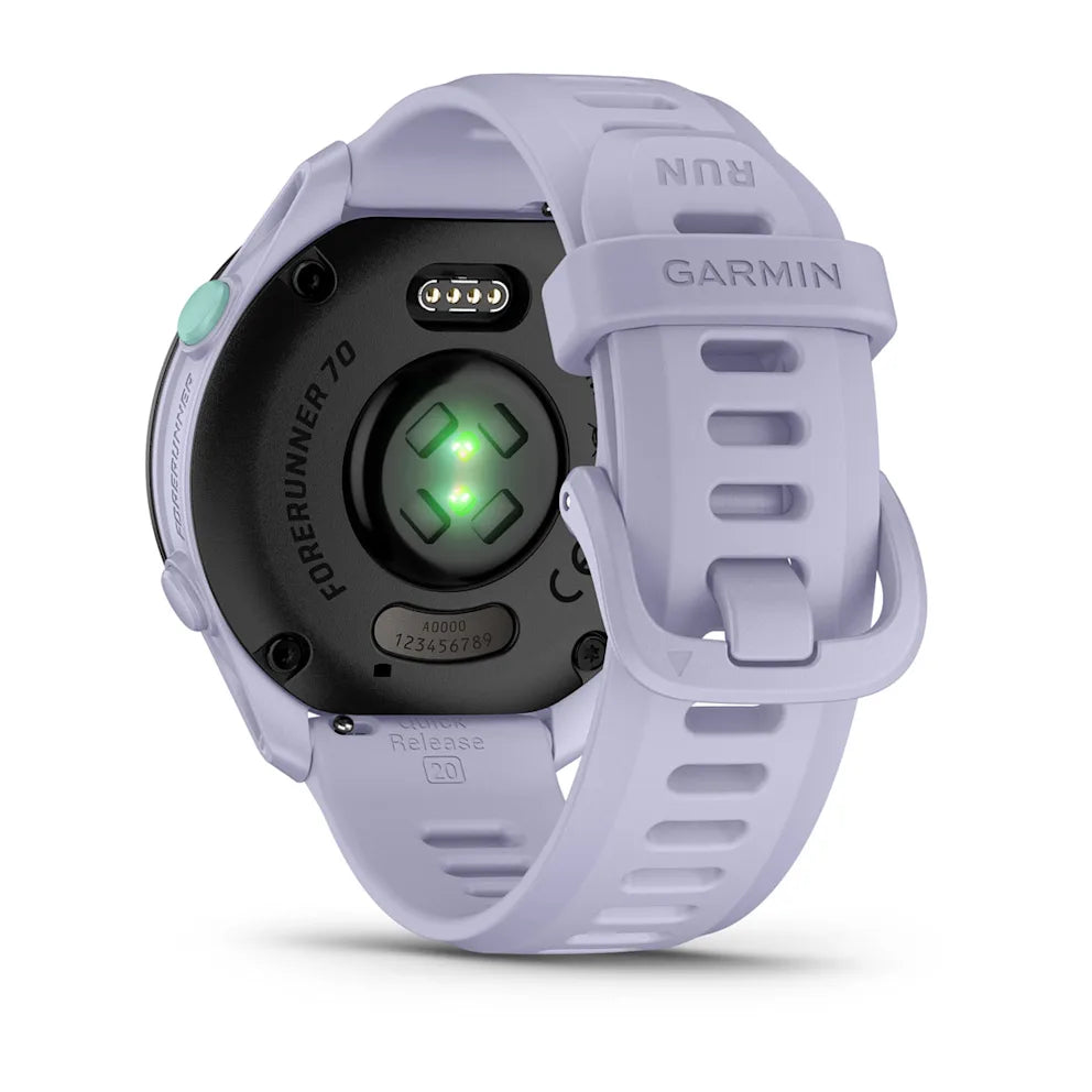 Garmin Forerunner 70 – Cool Lavender z paskiem silikonowym