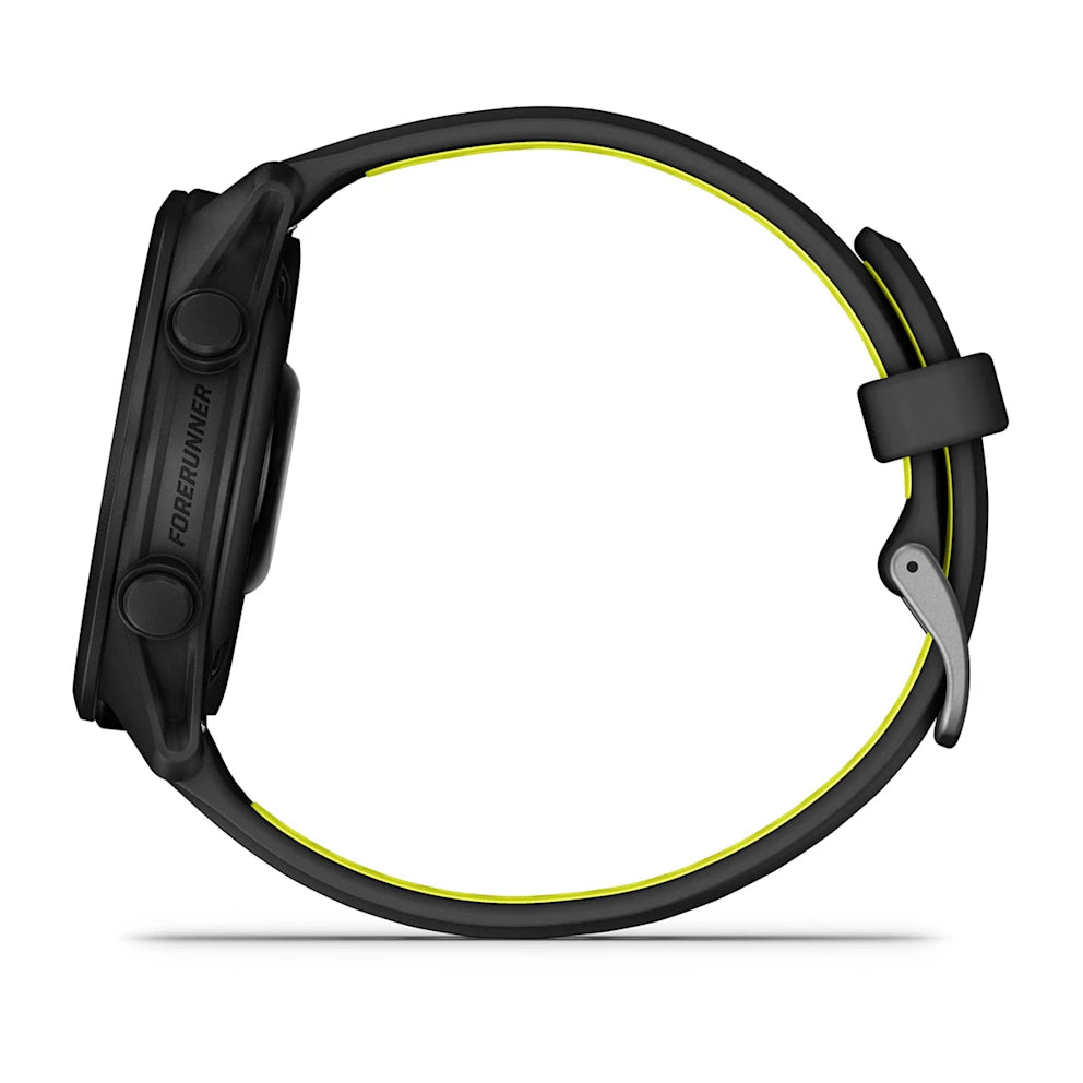 Garmin Forerunner 170 – Black / Amp Yellow z paskiem w kolorze Black / Amp Yellow