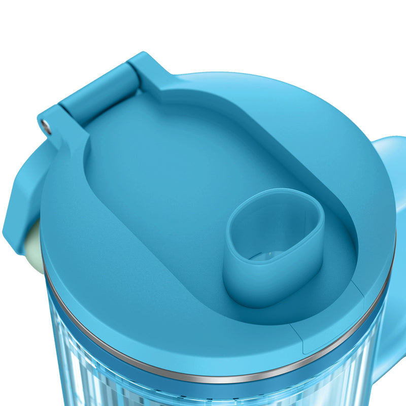 Ninja BlendBoss DB351EUBL - Blender kielichowy, 0,65 l, Niebieski