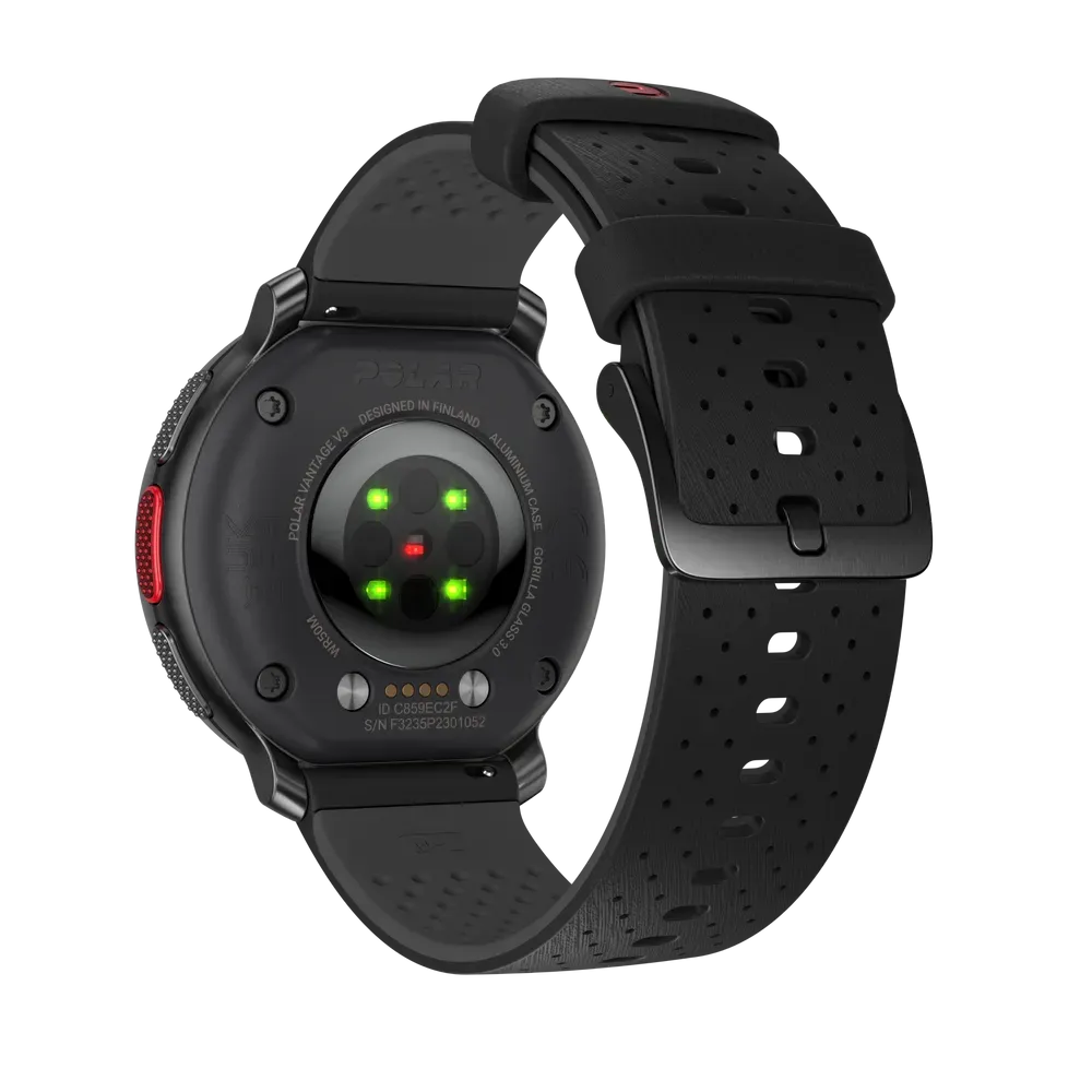 Polar Vantage V3 czarno-czarny smartwatch