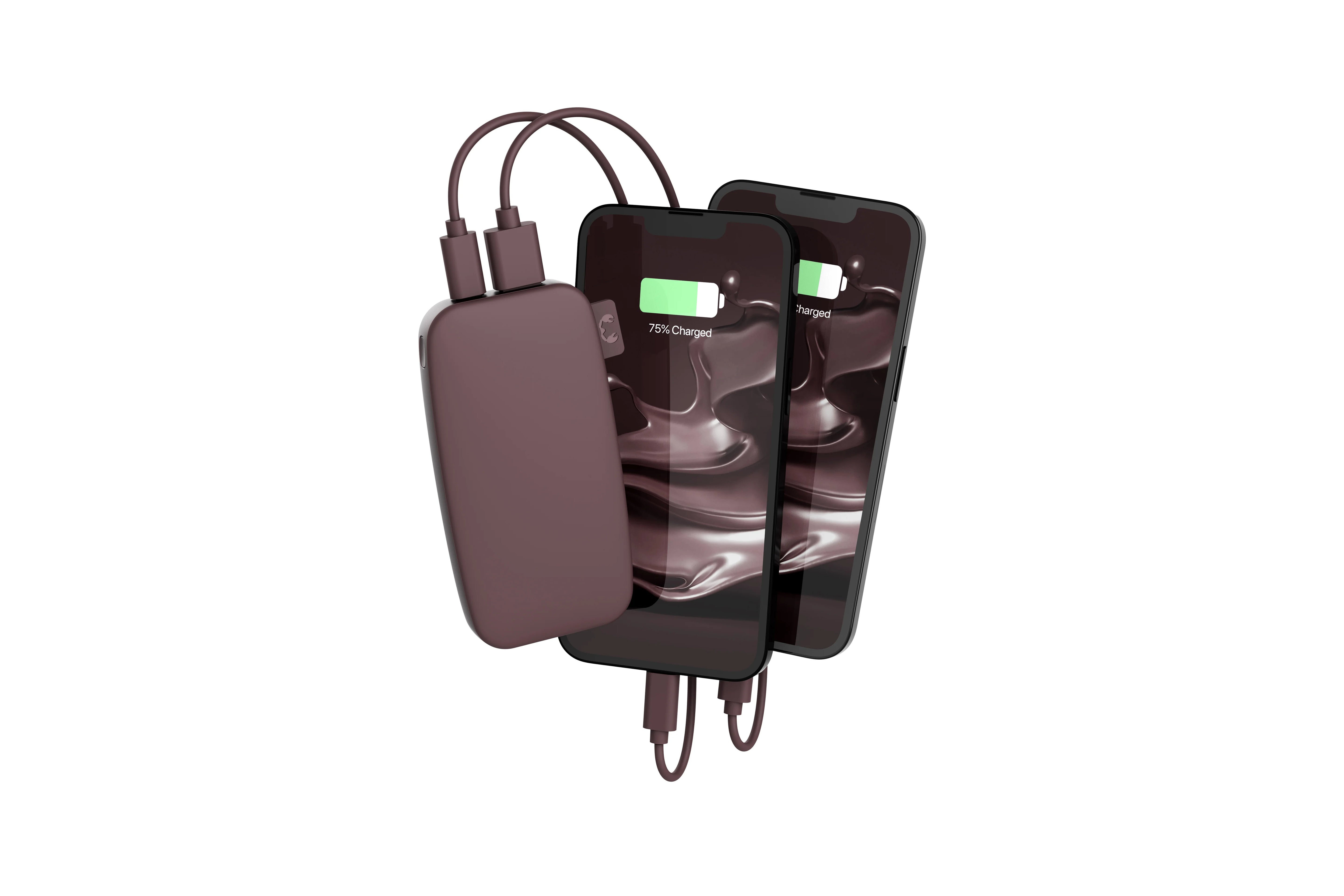 Fresh 'n Rebel Powerbank Deep Mauve 6000 mAh
