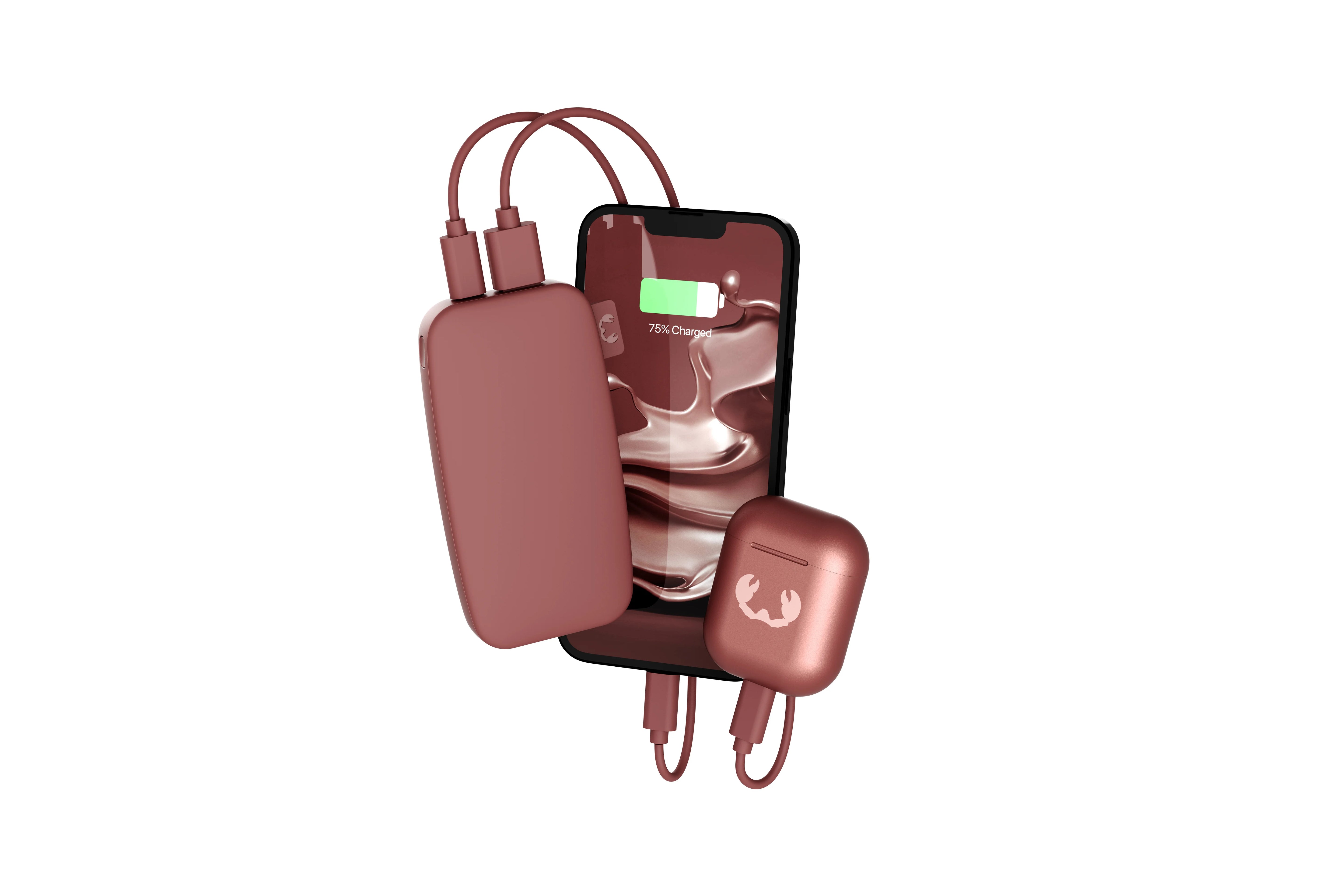 Fresh 'n Rebel Powerbank Safari Red 6000 mAh