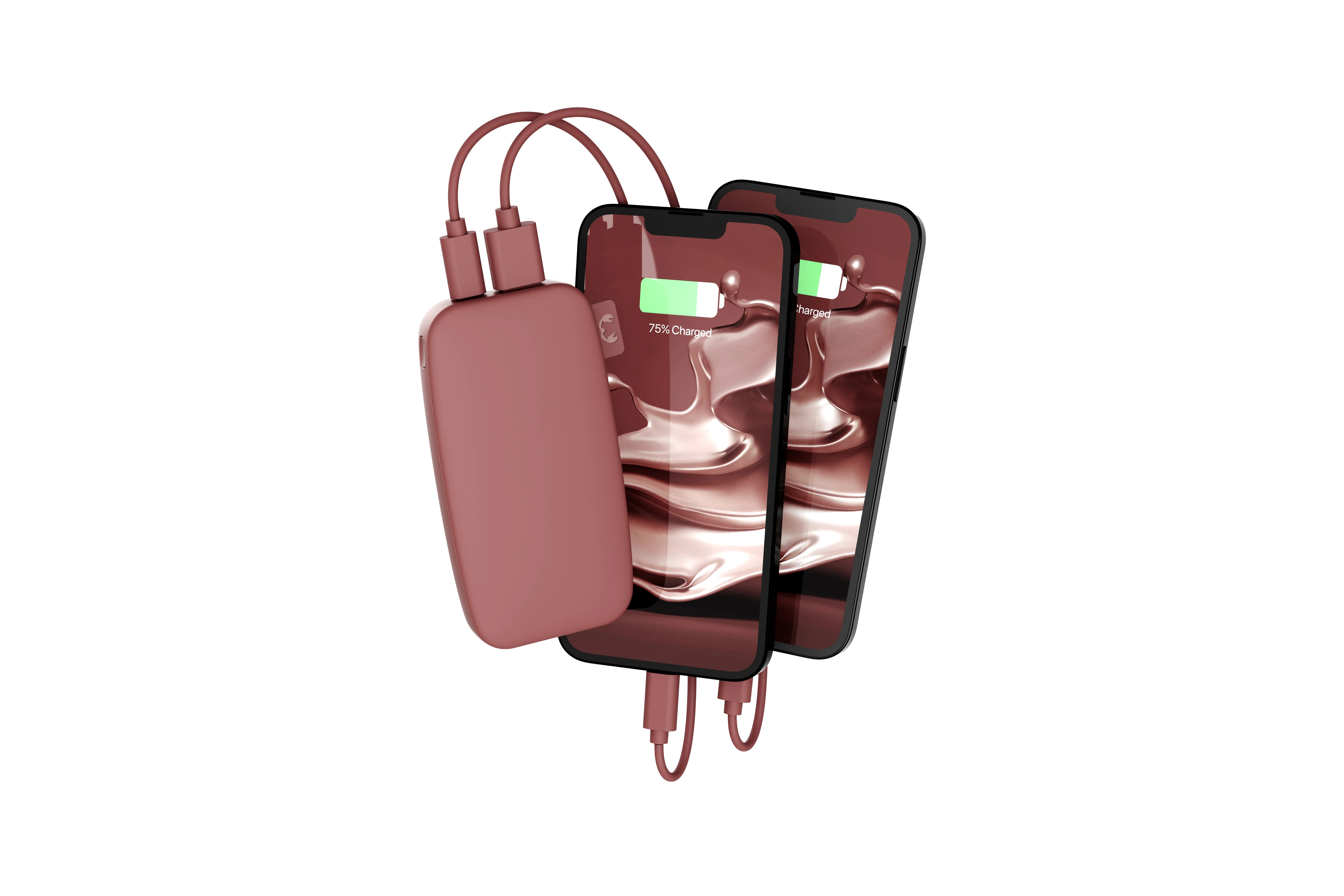 Fresh 'n Rebel Powerbank Safari Red 6000 mAh