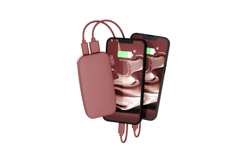 Fresh 'n Rebel Powerbank Safari Red 6000 mAh