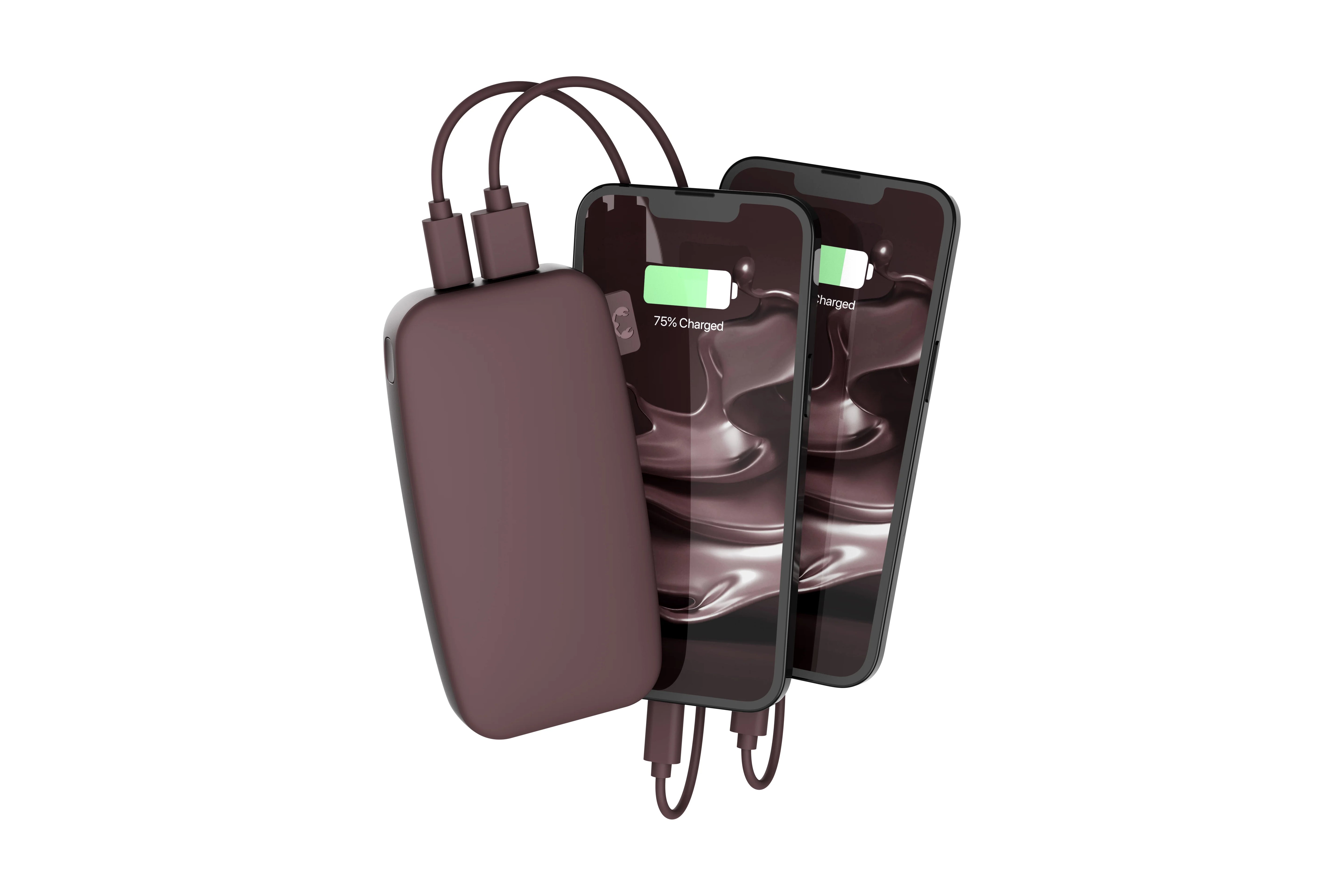 Fresh 'n Rebel Powerbank Deep Mauve 12000 mAh