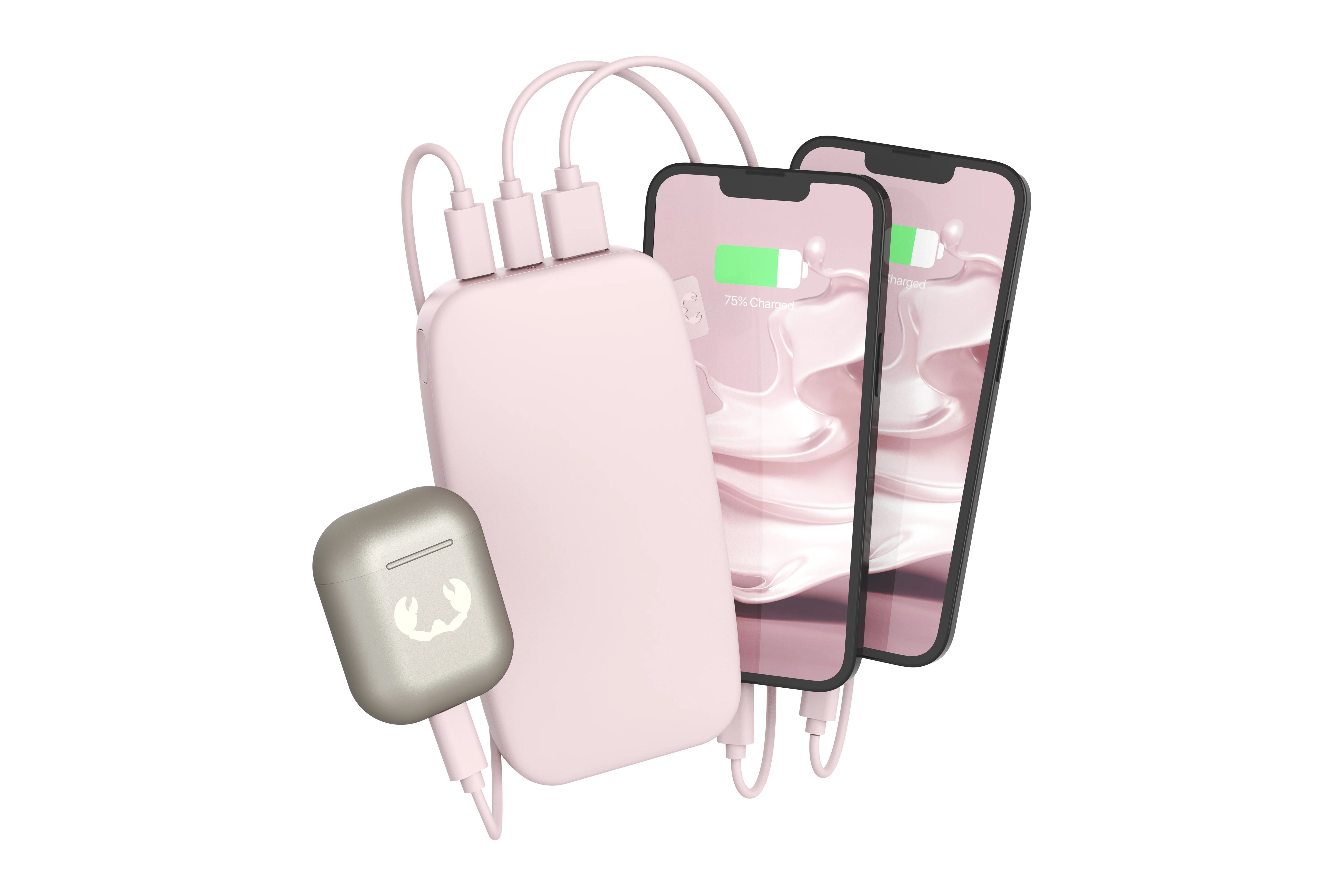 Fresh 'n Rebel Powerbank Smokey Pink 18000 mAh