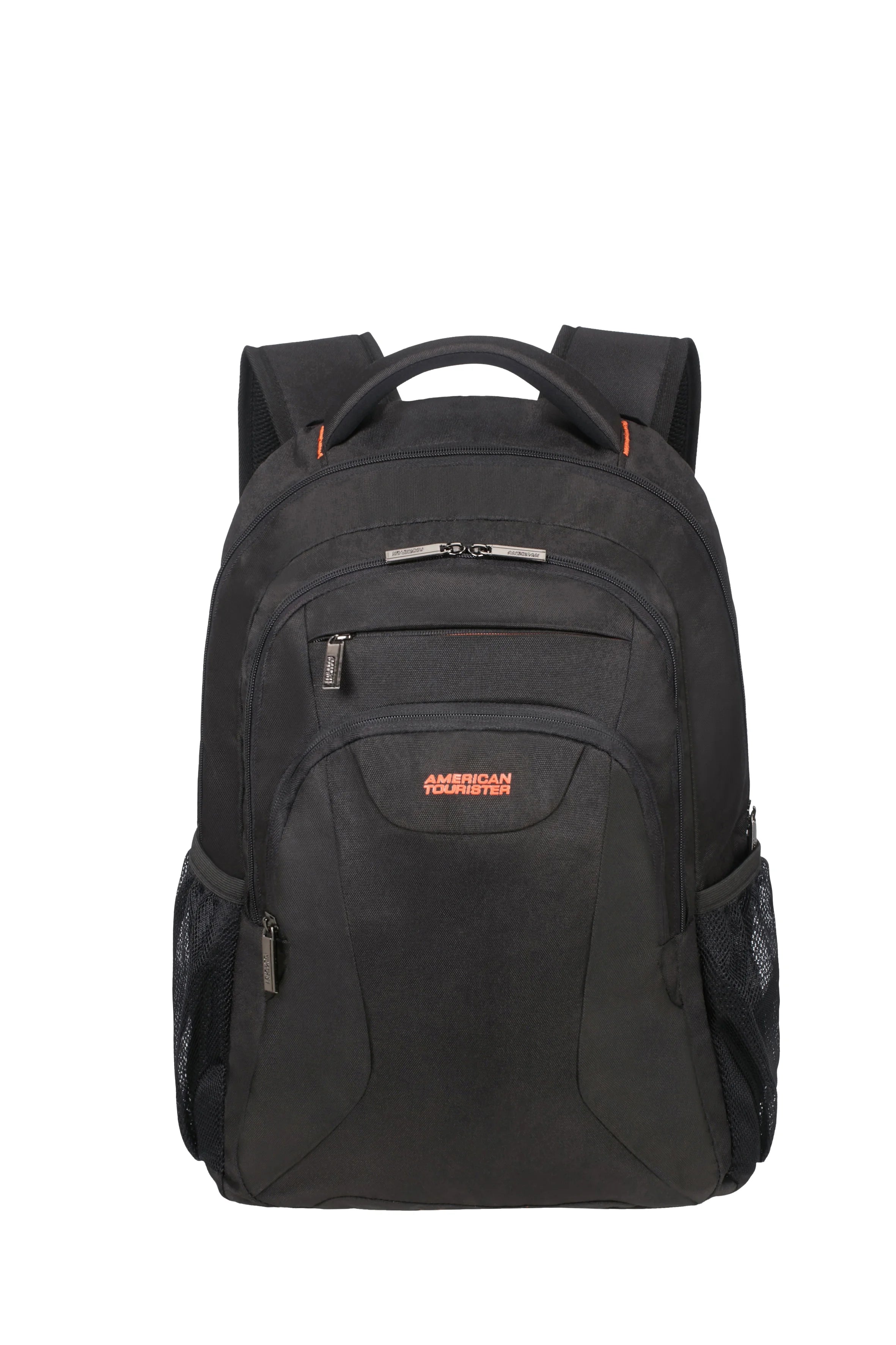 American Tourister plecak na laptop 17.3" At Work Czarno-Pomarańczowy