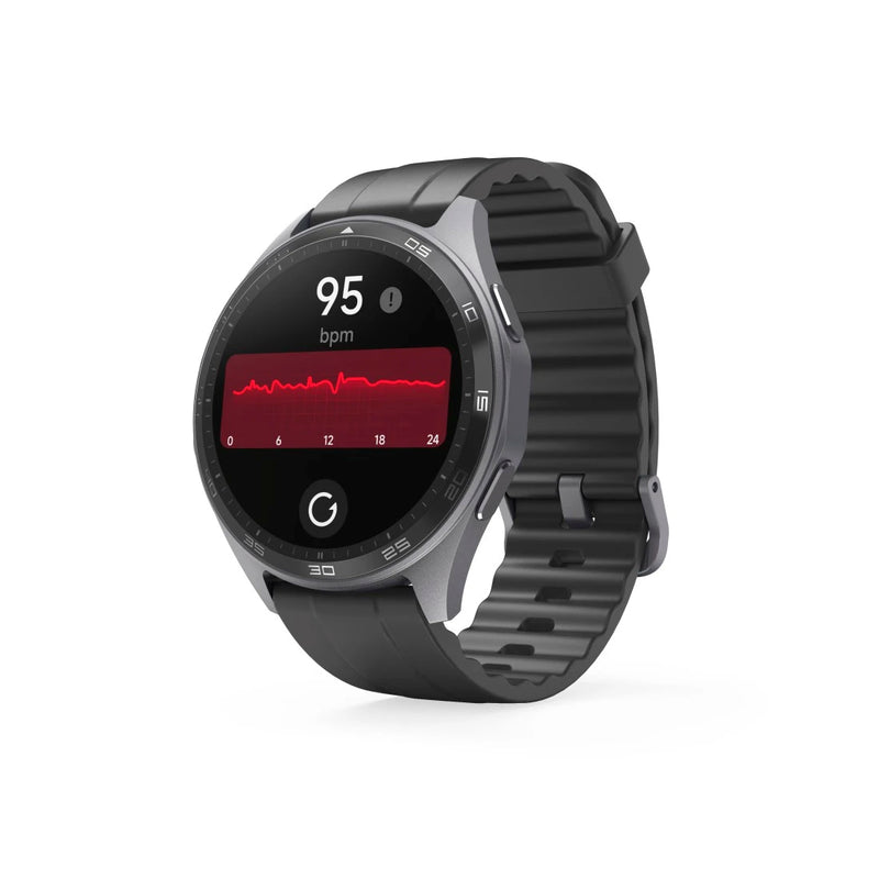 Hama Smartwatch 7010 – Antracytowy/Czarny pasek silikonowy - OUTLET