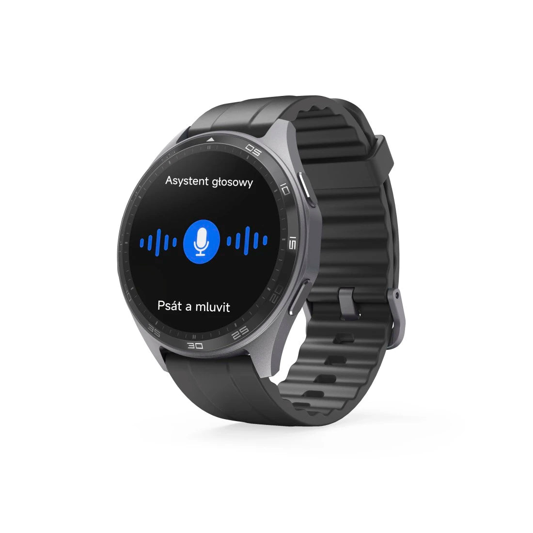 Hama Smartwatch 7010 – Antracytowy/Czarny pasek silikonowy - OUTLET