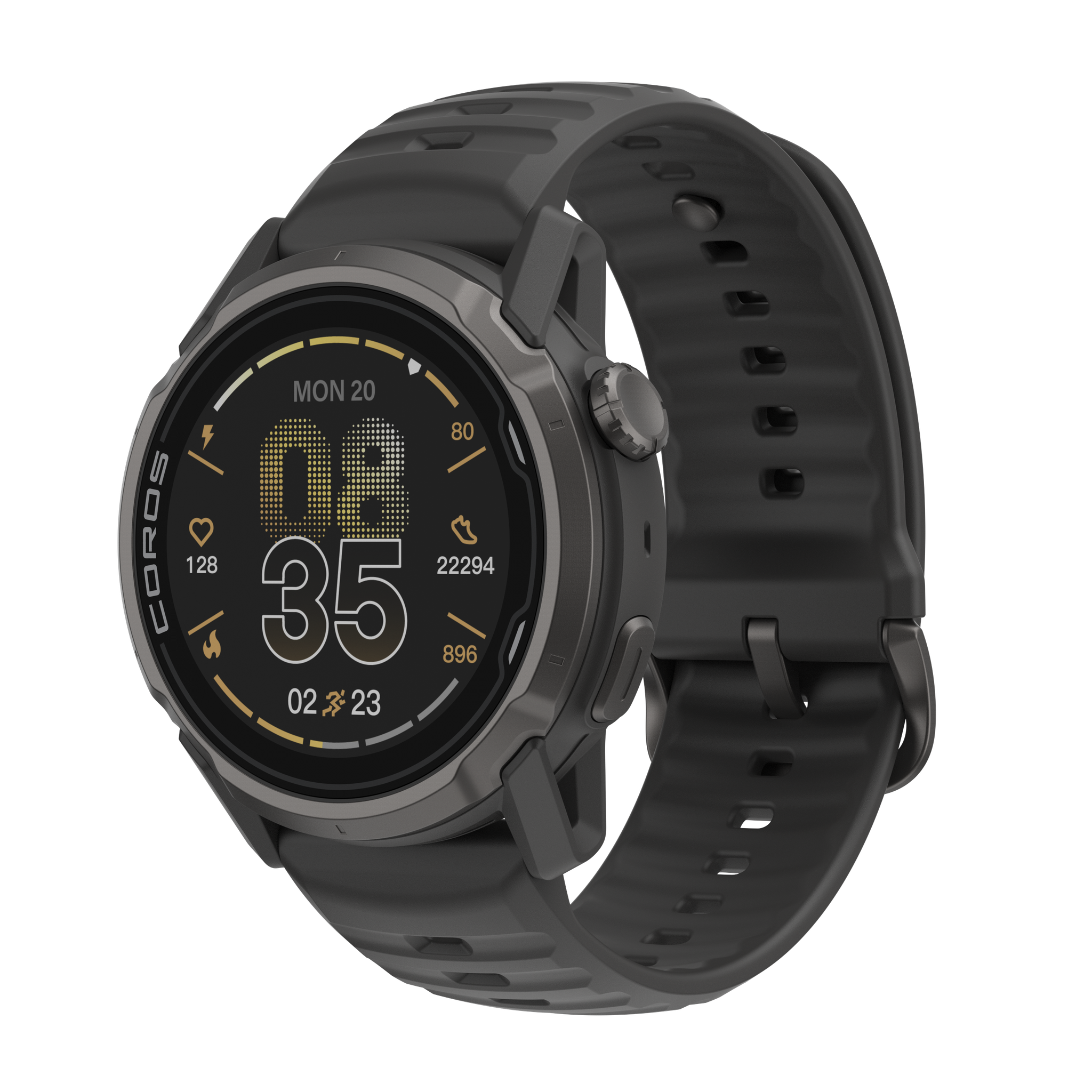 COROS APEX 4 – zegarek sportowy, 42 mm, Czarny