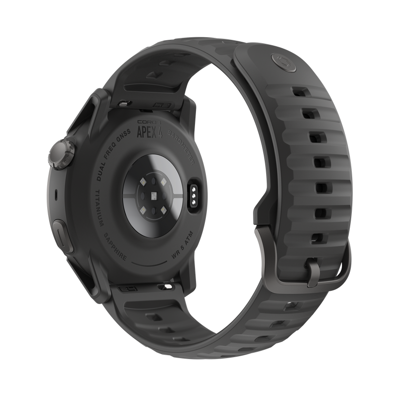 COROS APEX 4 – zegarek sportowy, 46 mm, Czarny
