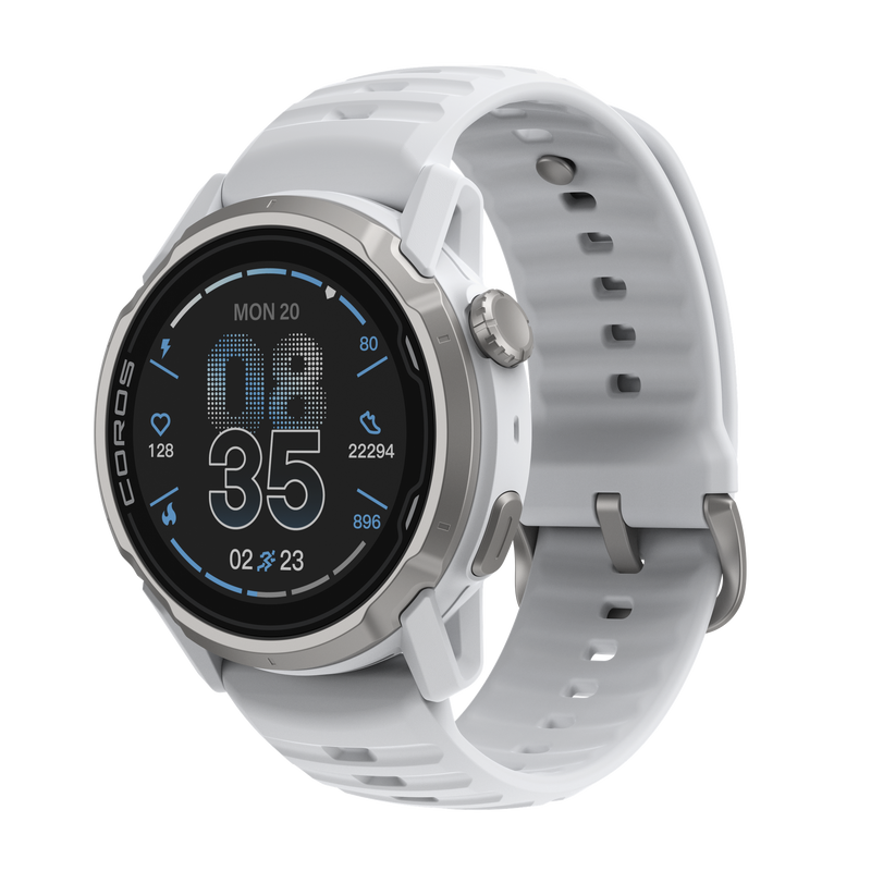 COROS APEX 4 – zegarek sportowy, 46 mm, Biały