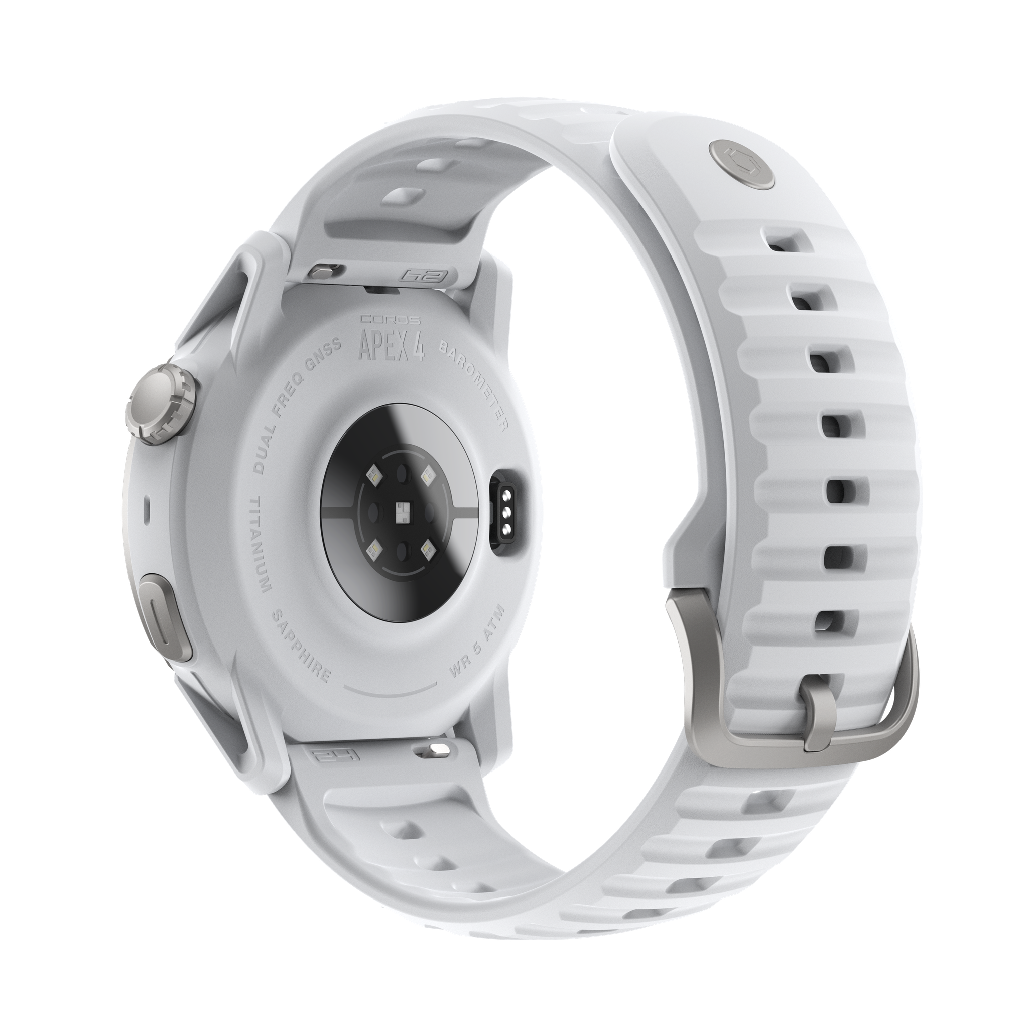 COROS APEX 4 – zegarek sportowy, 46 mm, Biały