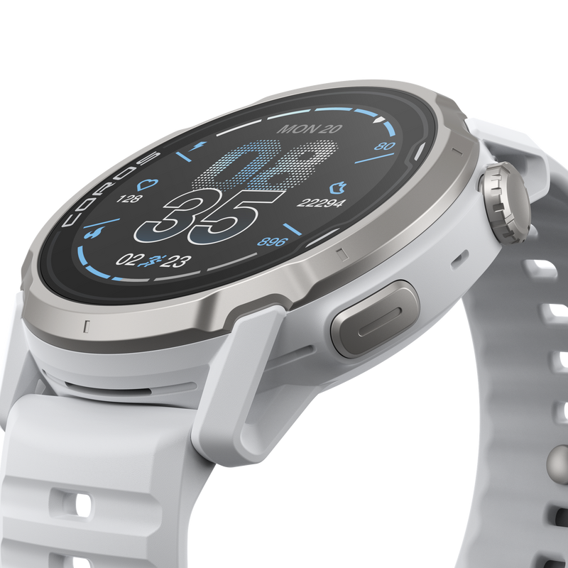 COROS APEX 4 – zegarek sportowy, 46 mm, Biały
