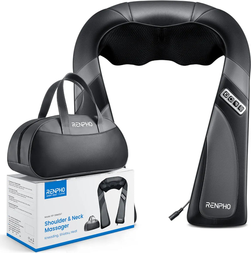 Renpho U-Neck Go - podgrzewany masażer do szyi i karku