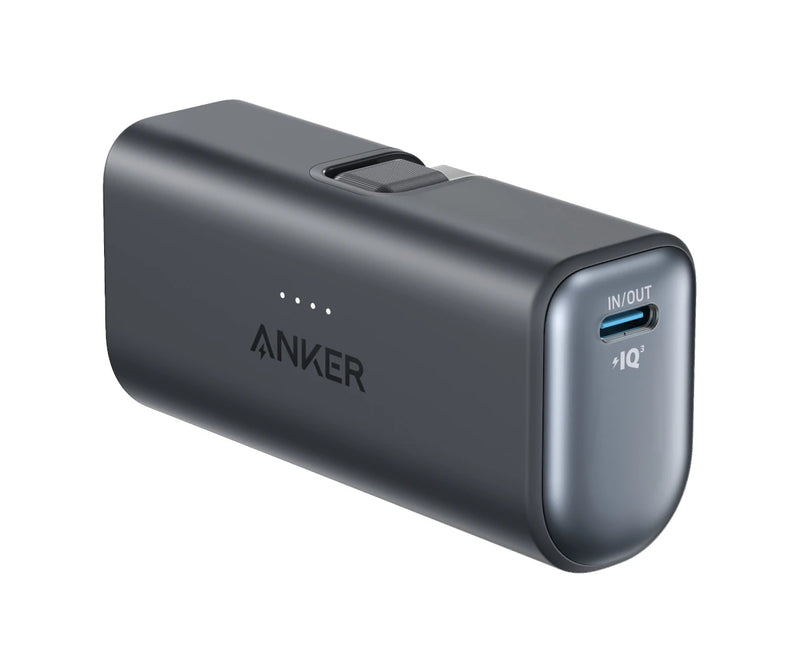 Anker Powerbank Nano 5000mAh 22.5W 1 x USB-C PowerIQ 3.0 Wpinany Czarny