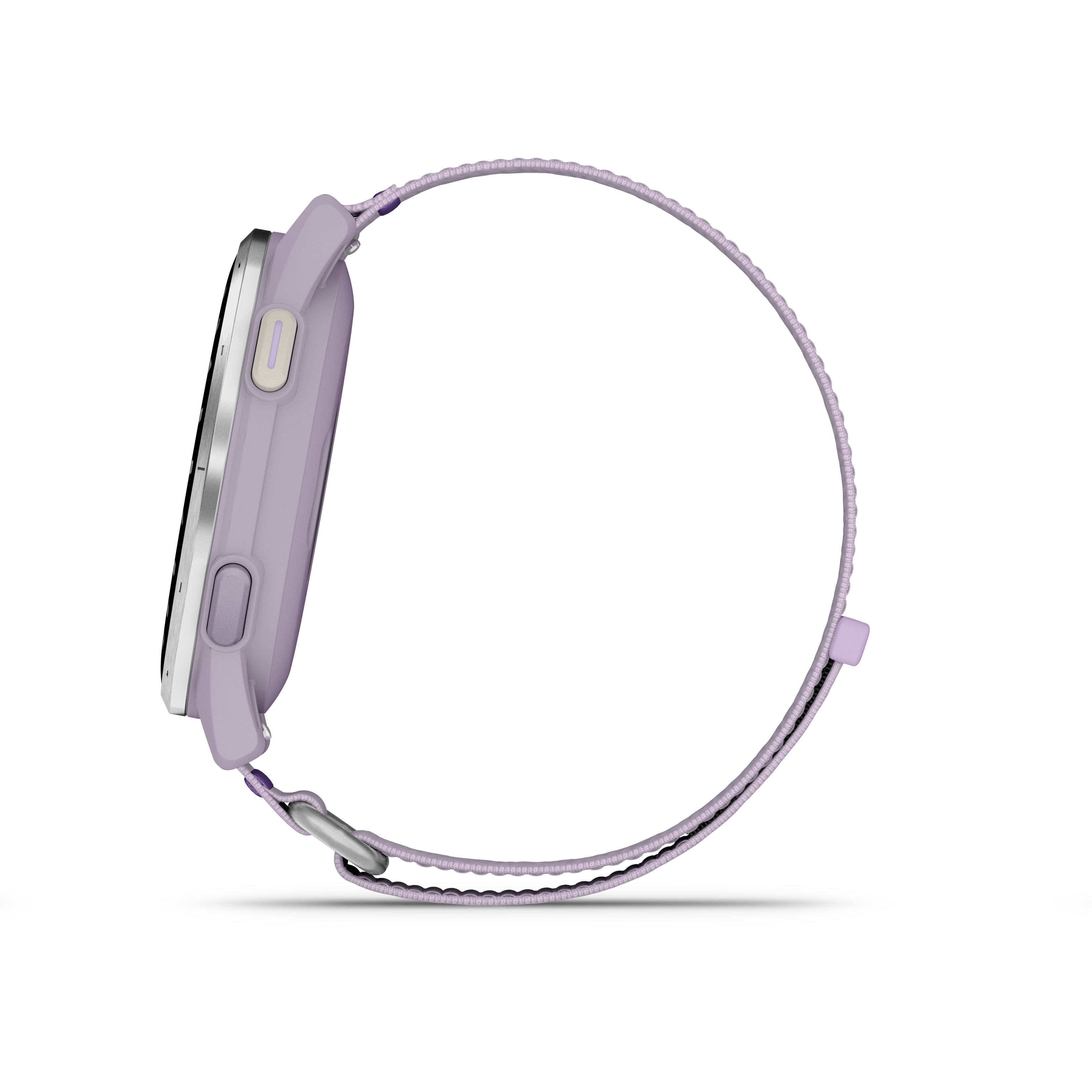 Garmin Approach® J1 – Aluminiowa ramka w kolorze Silver/Pasek ComfortFit Lilac