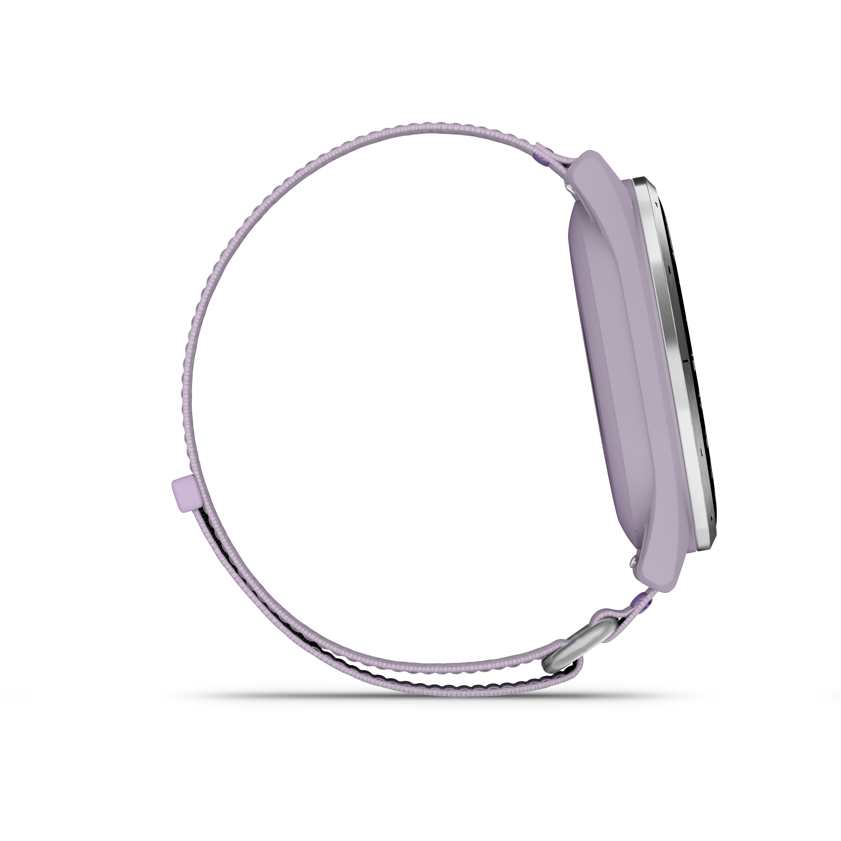Garmin Approach® J1 – Aluminiowa ramka w kolorze Silver/Pasek ComfortFit Lilac