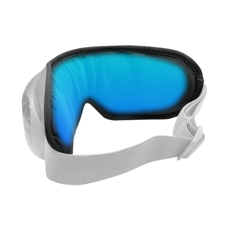 Renpho Eyeris 3 różowy - Inteligentny masażer oczu ze sterowaniem głosowym i maską żelową