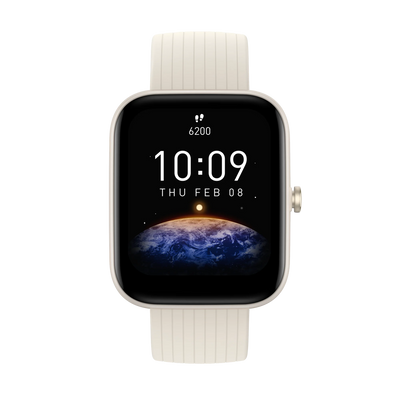 Amazfit Bip 3 Pro Cream smartwatch damski kremowy / beżowy