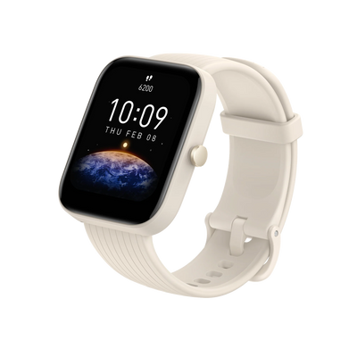 Amazfit Bip 3 Pro Cream smartwatch damski kremowy / beżowy