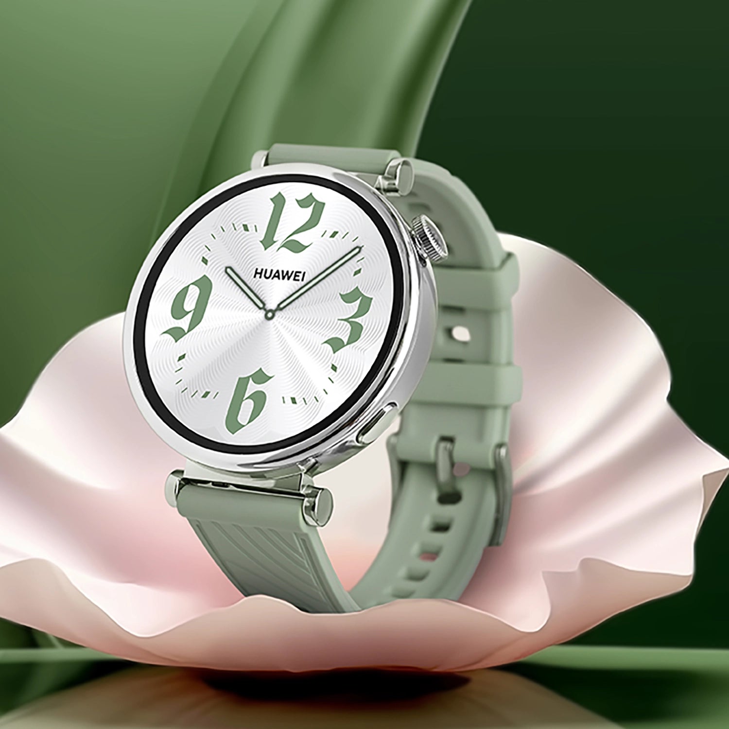 Smartwatch damski elegancki HUAWEI WATCH GT 4 41mm Zielony