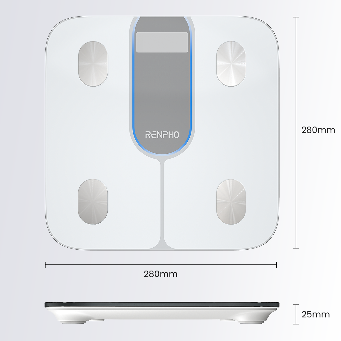 Renpho Inteligentna Waga Łazienkowa Elis 1C A033