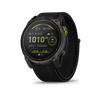 Garmin Enduro 3 MIP SOLAR Sapphire Edition 51mm 1.4” węglowoszary czarny pasek